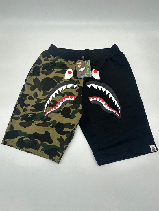 A Bathing Ape Other - A Bathing Ape Camo Front Shark Sweat‎ Shorts - XXL